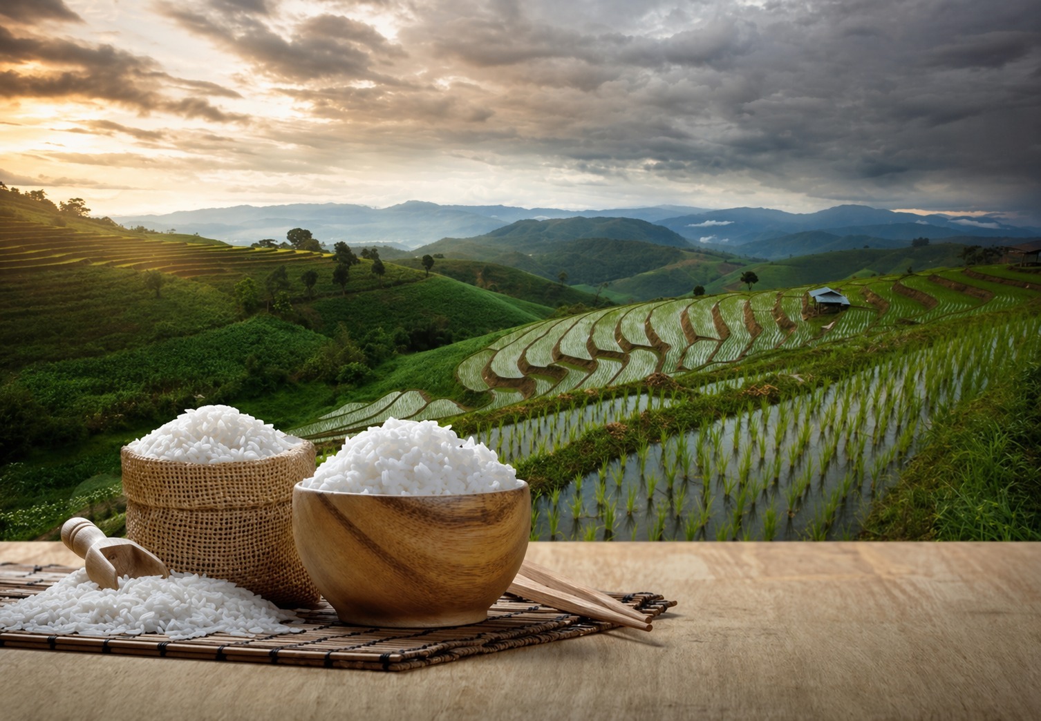 Rice & Pulses