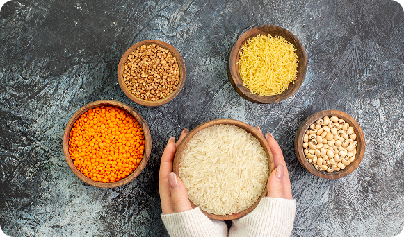 Rice & Pulses